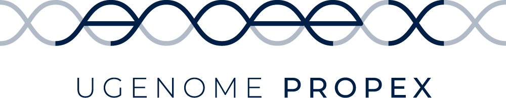 This is UGenome's logo for its ProPEx software product.