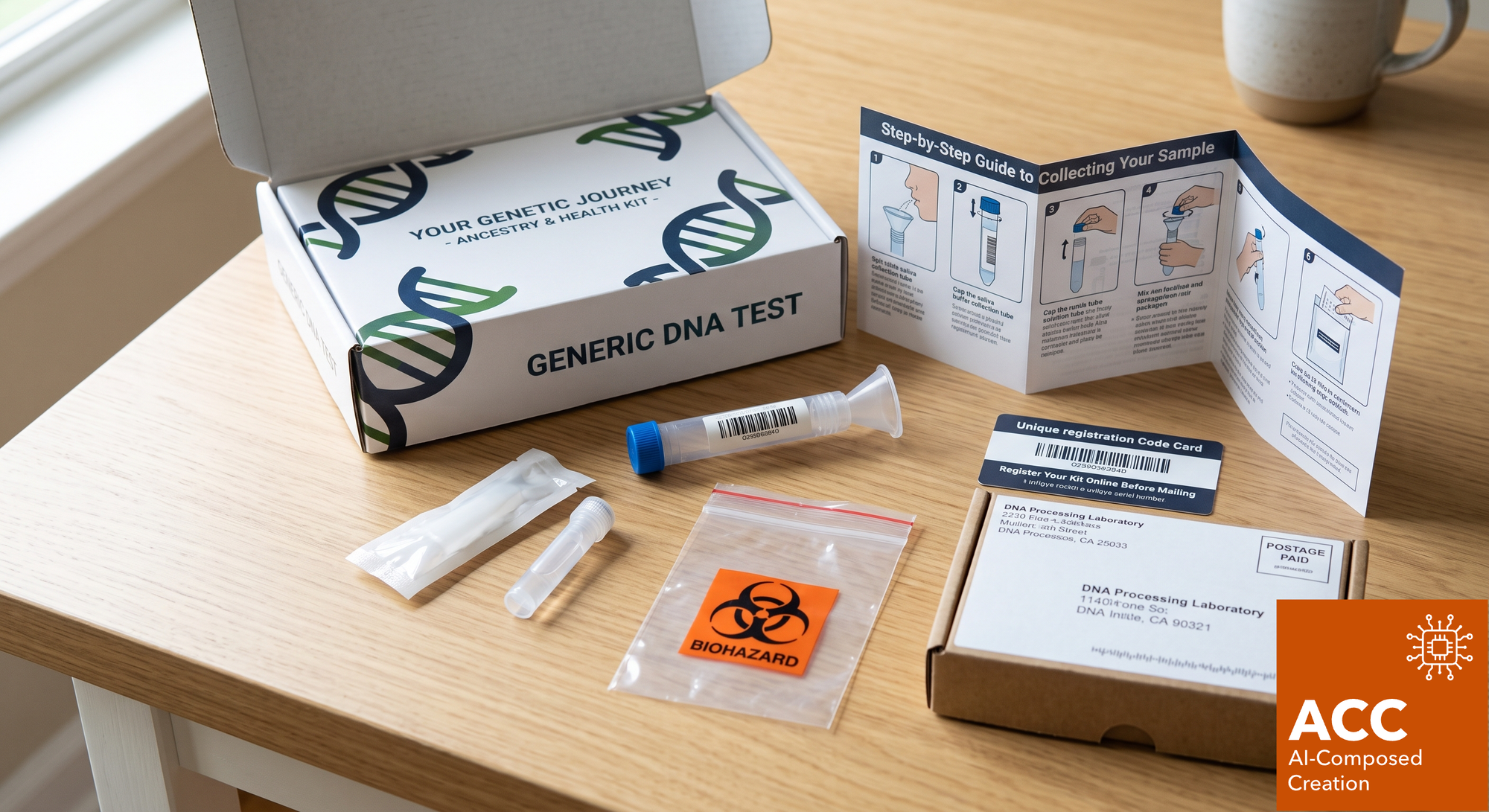 What's included in the DNA kit?