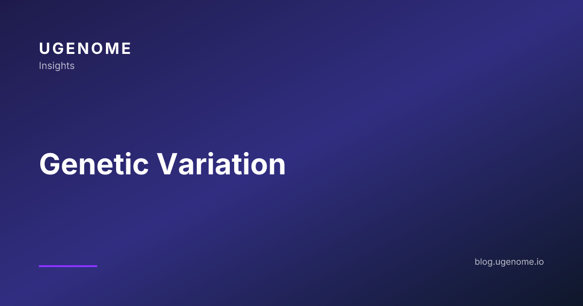 Genetic Variation